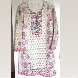 Semi-formal Kurta and dupatta